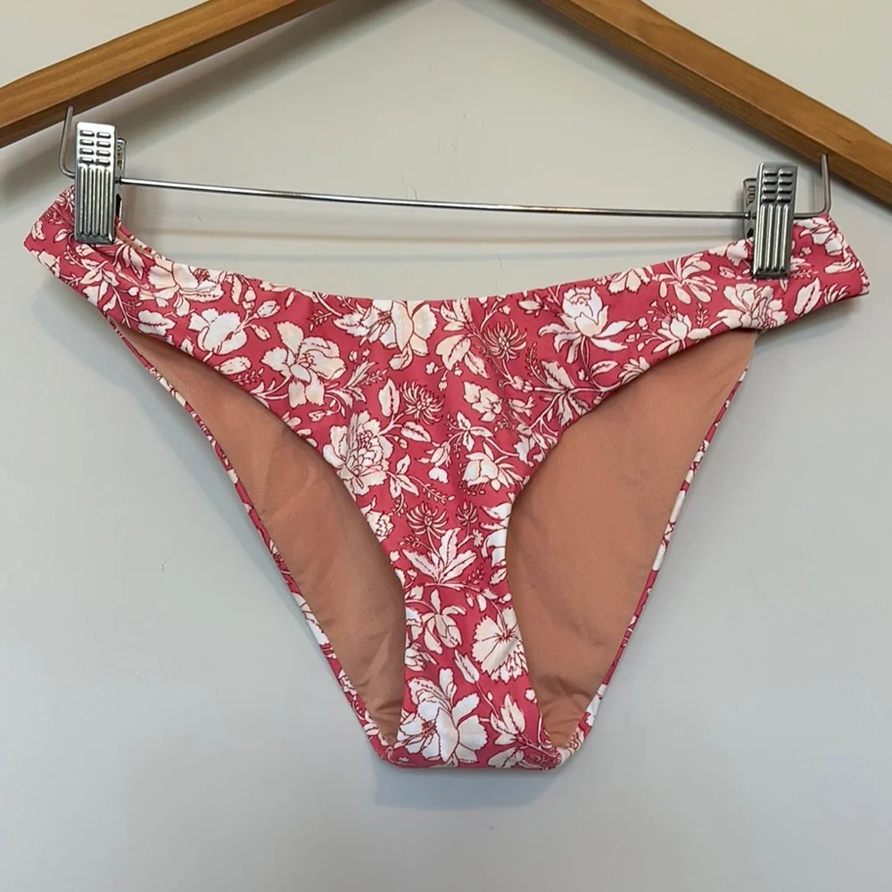 J. Crew Re-Imagined Tropical Floral Bikini Bottom Sz S NWT